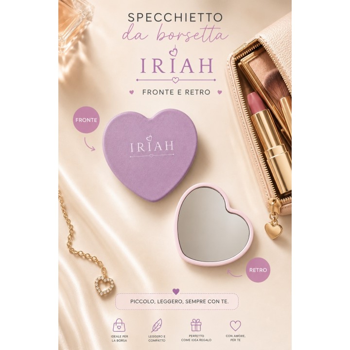SPECCHIETTO DA BORSA IRIAH