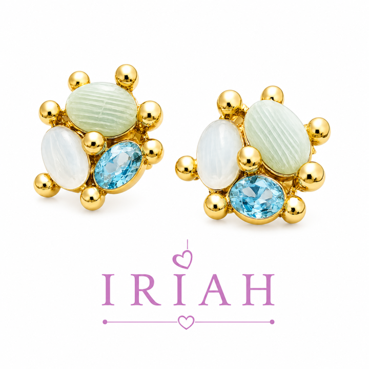 ORECCHINI LAGUNA BLU