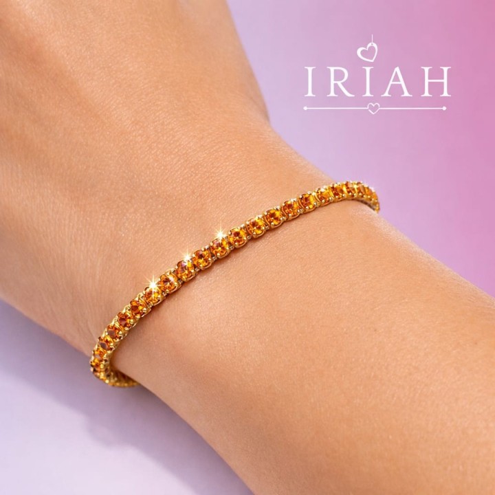 TENNIS IRIAH JEWELS ARANCIONE