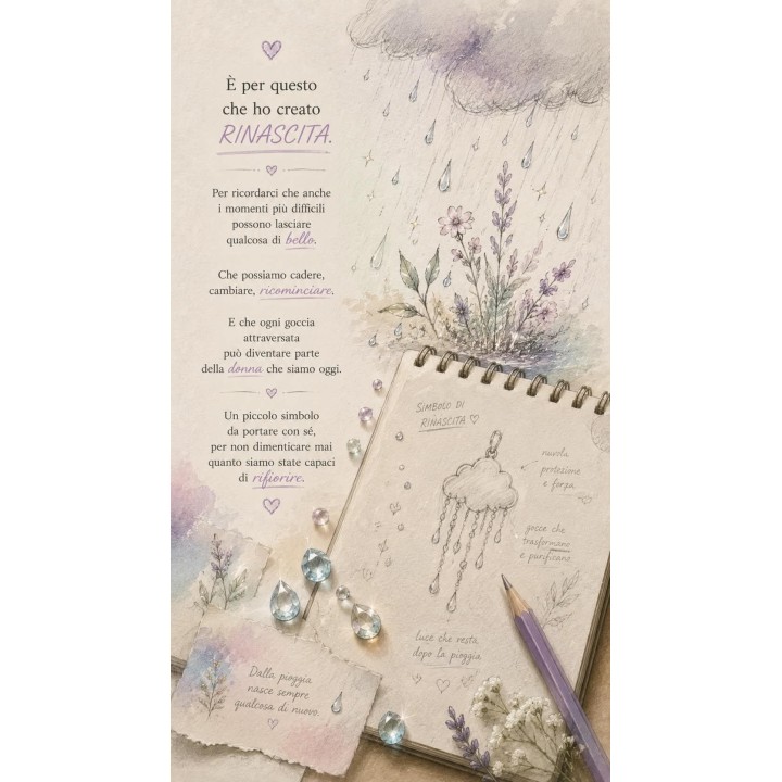 COLLANA CON CIONDOLO RINASCITA
