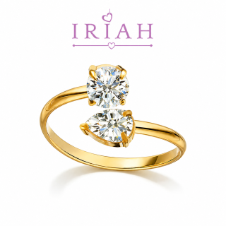 ANELLO 2 LUCI | GOLD