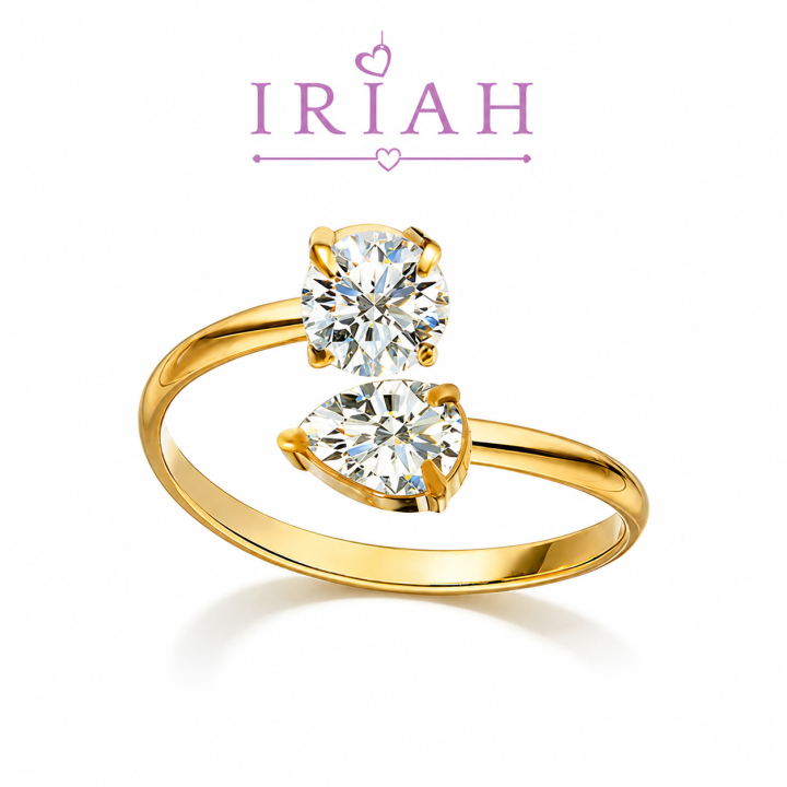 ANELLO 2 LUCI | GOLD