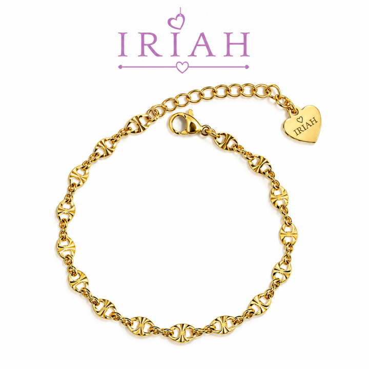 BRACCIALE MAGLIA DIAMANTATA | GOLD