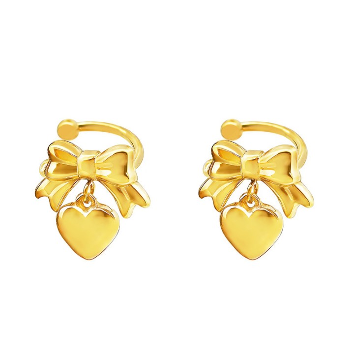 EAR CUFF CUORE-FIOCCO